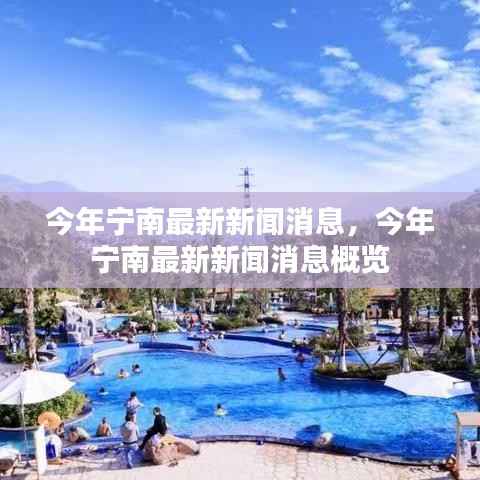 今年宁南最新新闻概览,最新消息一网打尽