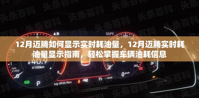 12月迈腾实时耗油量显示指南,掌握车辆油耗信息