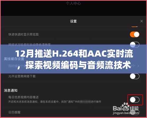 探索视频编码与音频流技术前沿,实时H.264与AAC流推送解析