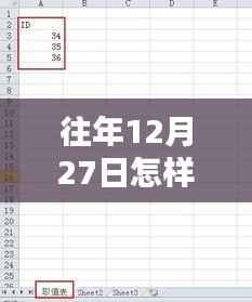往年12月27日实时共享表格攻略