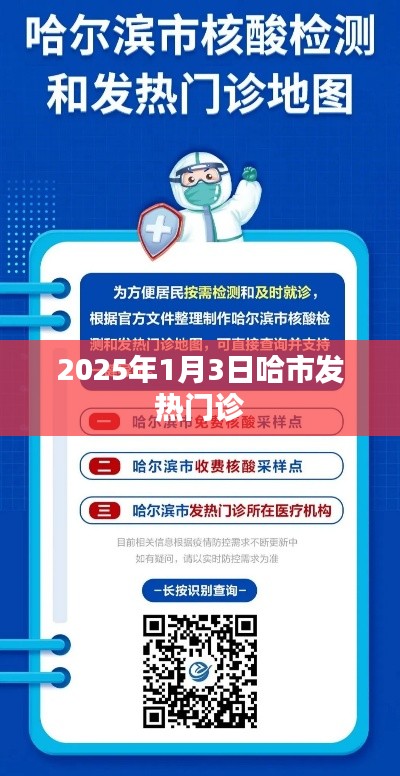 哈尔滨发热门诊在行动,关注健康,守护你我(2025年1月3日)