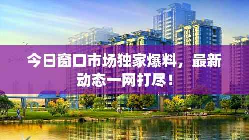今日窗口市场独家爆料,最新动态一网打尽!